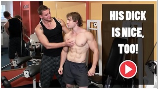 GAYWIRE - Bareback Sex and Big Muscles In A Public Gym